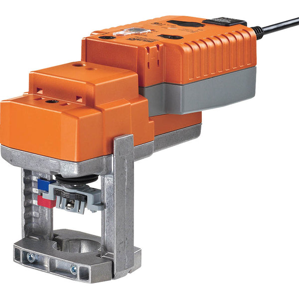 Belimo Vanne à Globe 3 Voies DN15 Bride 15mm Course Kvs1 100-240VAC Sûr en Cas de Défaillance 150s 3 Points 1000N IP54 H712N/NVK230A-3