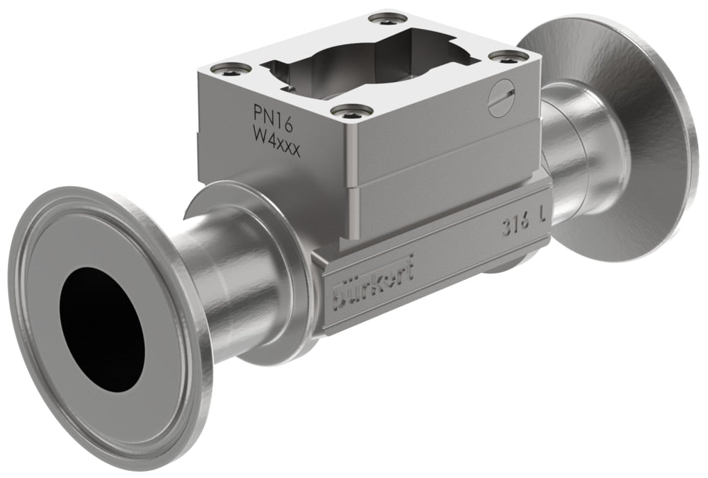 Raccord Tri-Clamp DN50 en acier inoxydable pour capteur à roue à aubes - Bürkert S030 - 565415