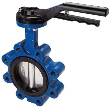 DN100 (4 inch) PN12 Lug Butterfly Valve GG25-Stainless steel-EPDM (Composite)