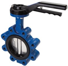 DN100 (4 inch) PN12 Lug Butterfly Valve GG25-Stainless steel-EPDM (Composite)