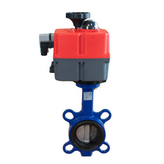 Electric Butterfly Valve DN50 24-240V AC/DC Wafer GGG40 EPDM Drinking water J+J