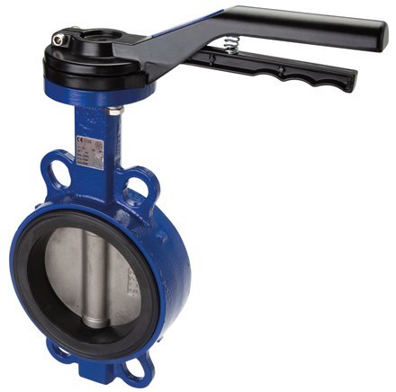 DN25 (1 inch) PN10 Wafer Butterfly Valve GG25-Stainless steel-EPDM