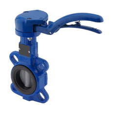 DN100 (4 inch) PN16 Wafer Butterfly Valve GGG40-Stainless steel-NBR