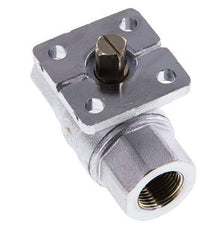 Vanne à bille en laiton Rp3/8'' 2 voies ISO-Top PN40 - BL2BA