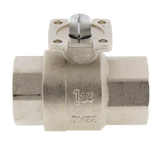 Vanne à bille en laiton G2-1/2'' 2 voies ISO-Top PN30 - BL2BA
