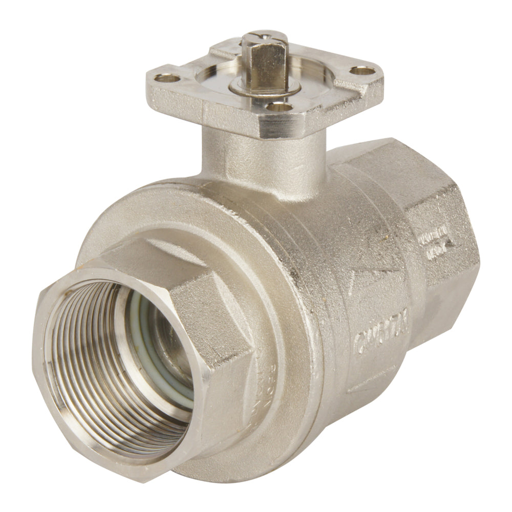 Valve à bille pneumatique G2'' en laiton, 2 voies, ouverte par ressort - BL2BA