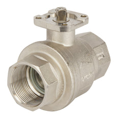 Valve à bille pneumatique G2'' en laiton à 2 voies, fermée par ressort - BL2BA