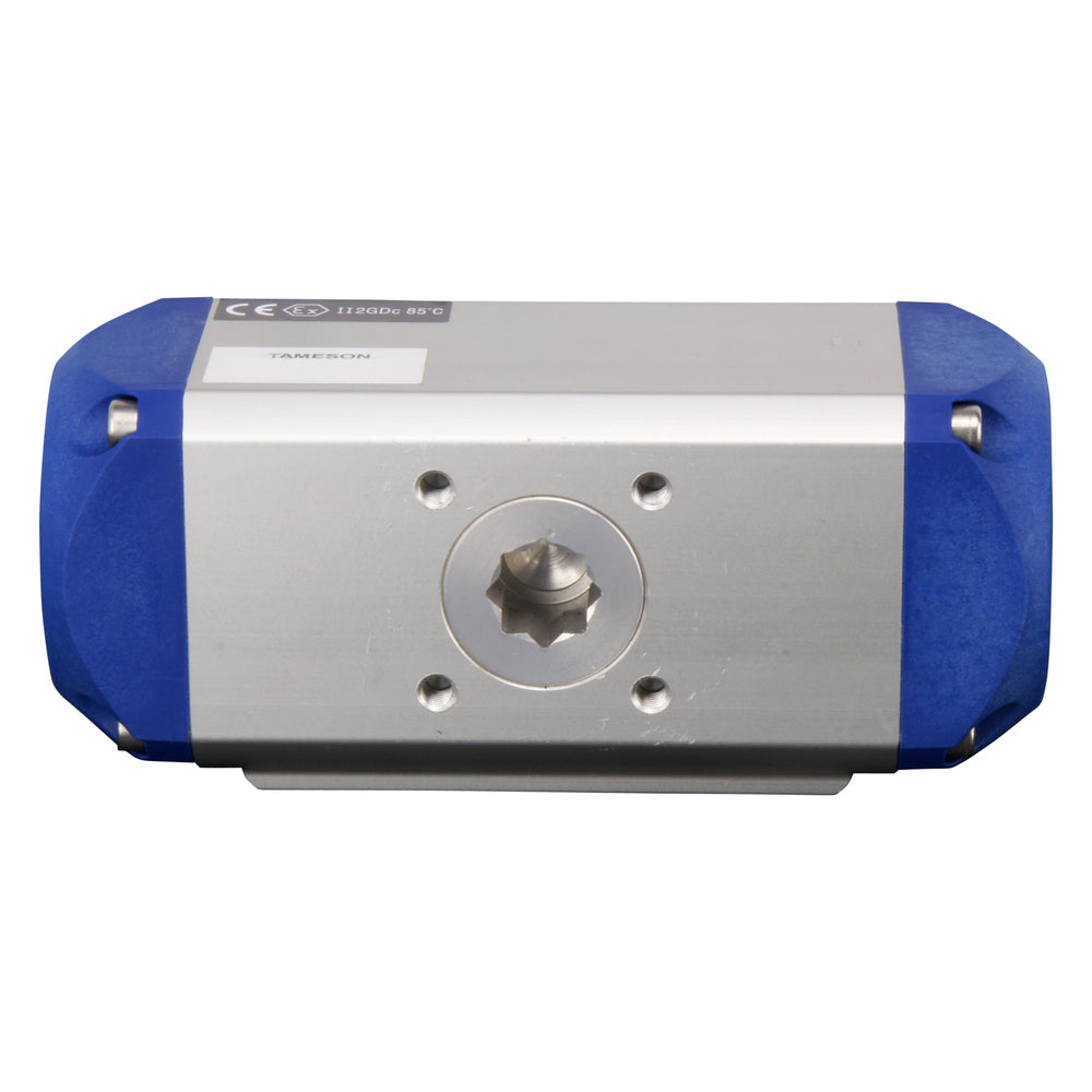 Valve à bille pneumatique G1'' 2 voies en laiton ouverte par ressort - BL2BA