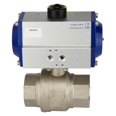 G2-1/2'' 2-Way Pneumatic Ball Valve Spring Open - BL2BA