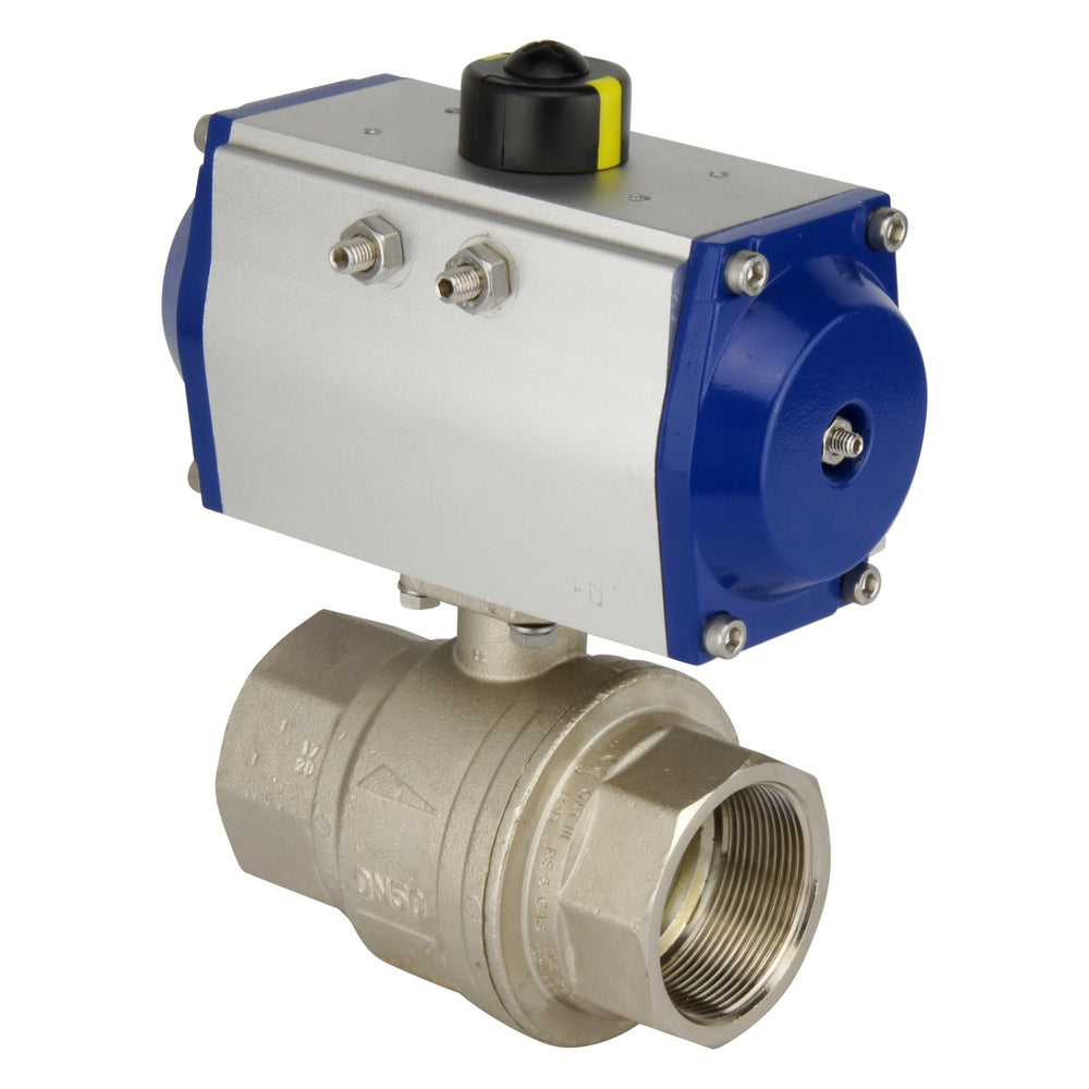 G2-1/2'' 2-Way Pneumatic Ball Valve Spring Open - BL2BA