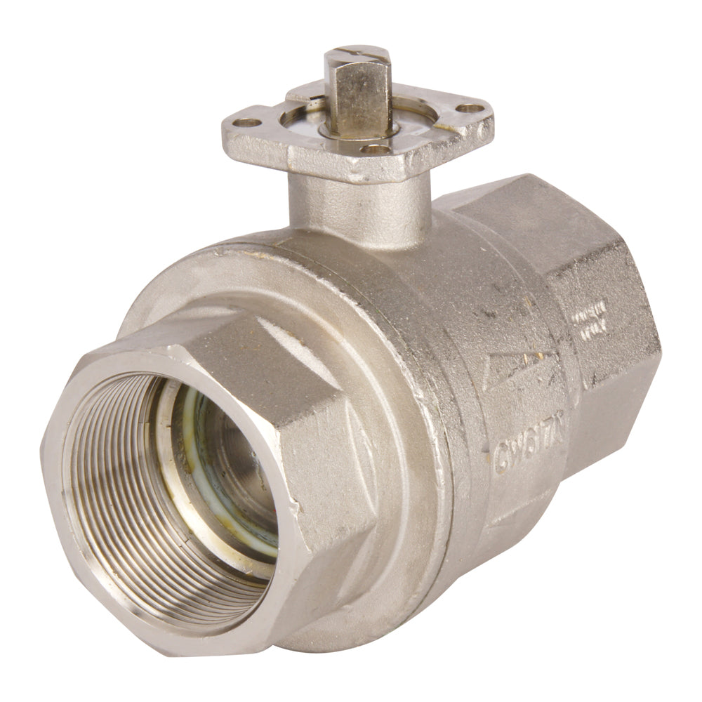 G2-1/2'' Valve à bille pneumatique 2 voies en laiton fermée par ressort - BL2BA