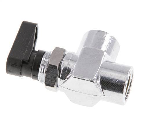 Vanne à bille en laiton à angle droit, 2 voies, compacte, G 1/4 pouce