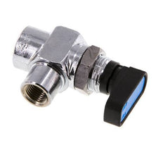 Vanne à bille en laiton à angle droit, 2 voies, compacte, G 1/8 pouce