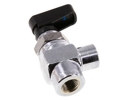 Vanne à bille en laiton à angle droit, 2 voies, compacte, G 1/8 pouce