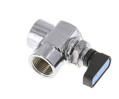 Vanne à bille en laiton à angle droit, 2 voies, compacte, G 3/8 pouces