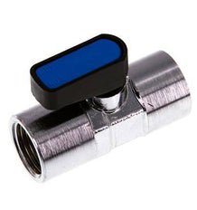 Rp 1/2" 2-Way Brass Mini Ball Valve Compact EN331 Gas 20 Bar