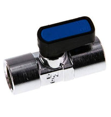 Rp 1/4 inch 2-Way Brass Mini Ball Valve Compact EN331 Gas 20 Bar