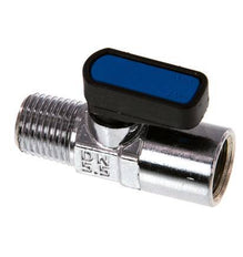 Mâle à Femelle R/Rp 1/4" 2-Way Brass Mini Ball Valve Compact EN331 Gas 20 Bar