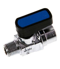 Mâle vers femelle R/Rp 1/8 pouce 2 voies Mini vanne à boule en laiton Compact EN331 Gaz 20 Bar