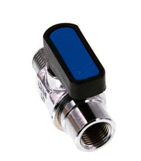 Mâle vers femelle R/Rp 1/8 pouce 2 voies Mini vanne à boule en laiton Compact EN331 Gaz 20 Bar