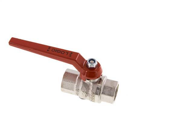 Rp 1/2 pouce Silicone Free 2-Way Brass Ball Valve