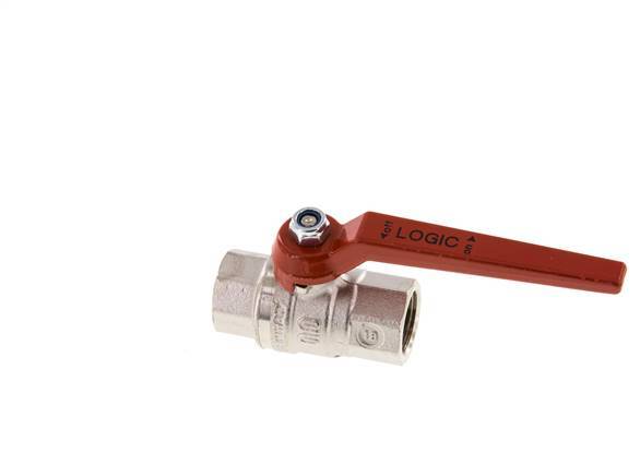 Rp 1/2 pouce Silicone Free 2-Way Brass Ball Valve