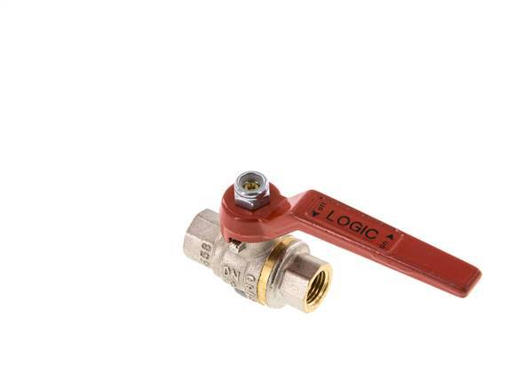 Rp 1/4 pouce Silicone Free 2-Way Brass Ball Valve