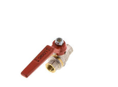 Rp 1/4 pouce Silicone Free 2-Way Brass Ball Valve
