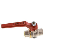 Rp 1/4 pouce Silicone Free 2-Way Brass Ball Valve