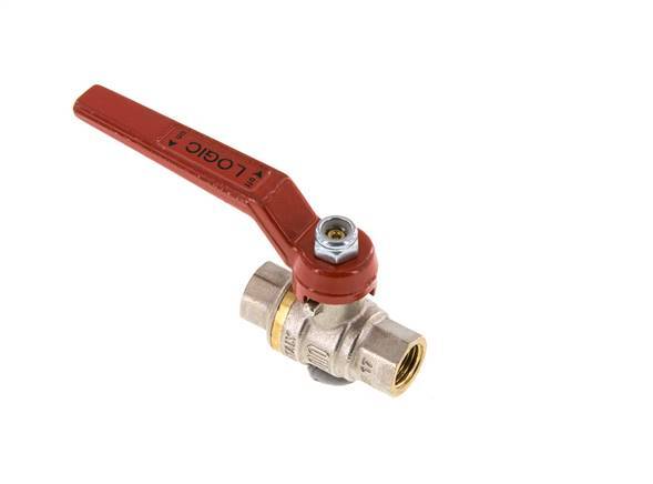 Rp 1/4 pouce Silicone Free 2-Way Brass Ball Valve