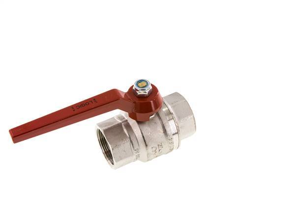 Rp 1-1/2 inch Silicone Free 2-Way Brass Ball Valve