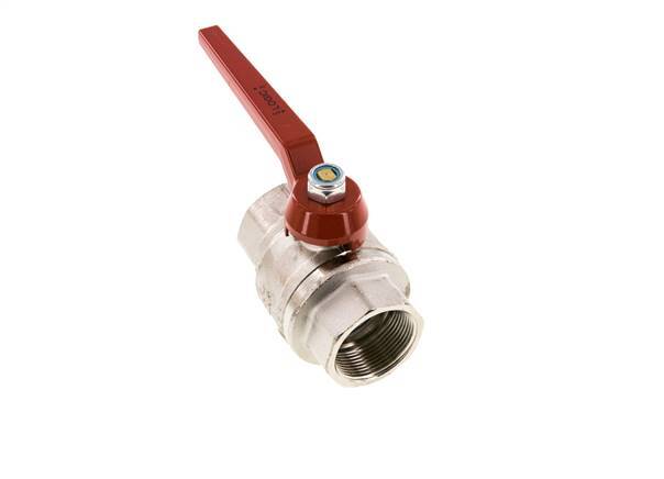 Rp 1-1/2 inch Silicone Free 2-Way Brass Ball Valve
