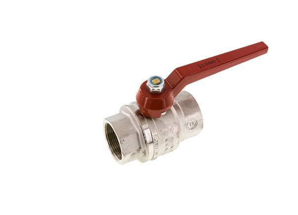Rp 1-1/2 inch Silicone Free 2-Way Brass Ball Valve