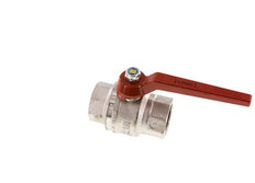 Rp 1-1/2 inch Silicone Free 2-Way Brass Ball Valve