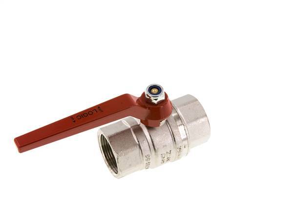Rp 1-1/4 inch Silicone Free 2-Way Brass Ball Valve