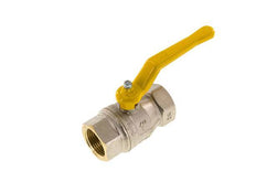 Robinet à bille en laiton à 2 voies pour gaz Rp 1 pouce