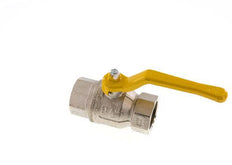 Robinet à boisseau sphérique en laiton à 2 voies pour gaz Rp 1 1/4 pouce