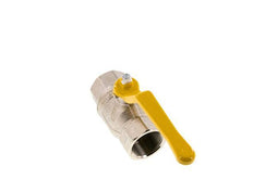 Robinet à boisseau sphérique en laiton à 2 voies pour gaz Rp 1 1/4 pouce