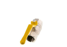 Robinet à boisseau sphérique en laiton à 2 voies pour gaz Rp 1 1/4 pouce