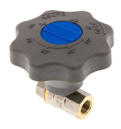 Rp 1/4 inch Soft Close Hand Wheel Gas and Water 2-Way Brass Ball Valve