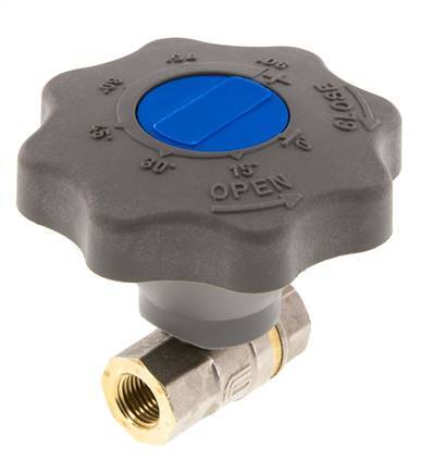 Rp 1/4 inch Soft Close Hand Wheel Gas and Water 2-Way Brass Ball Valve