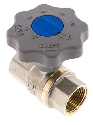 Rp 1 inch Soft Close Hand Wheel Gas and Water 2-Way Brass Ball Valve