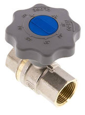 Rp 1 inch Soft Close Hand Wheel Gas and Water 2-Way Brass Ball Valve