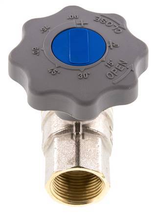 Rp 1 inch Soft Close Hand Wheel Gas and Water 2-Way Brass Ball Valve