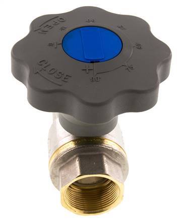 Rp 1-1/2 inch Soft Close Hand Wheel Gas and Water 2-Way Brass Ball Valve