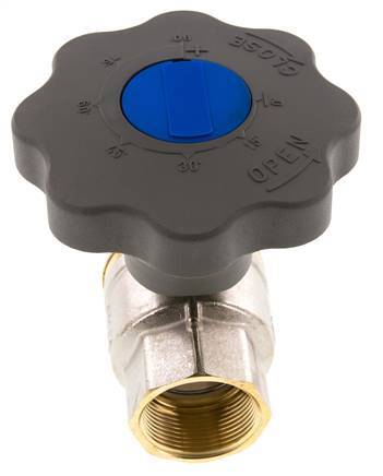 Rp 1-1/2 inch Soft Close Hand Wheel Gas and Water 2-Way Brass Ball Valve