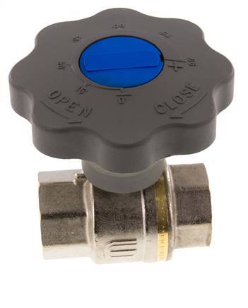 Rp 1-1/2 inch Soft Close Hand Wheel Gas and Water 2-Way Brass Ball Valve
