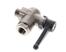 Vanne à bille en laiton à angle droit, 2 voies, mâle vers femelle G/G 1/4 pouce