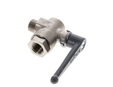 Robinet à boisseau sphérique à angle droit 2 voies en laiton, mâle vers femelle G/G 3/8 pouces