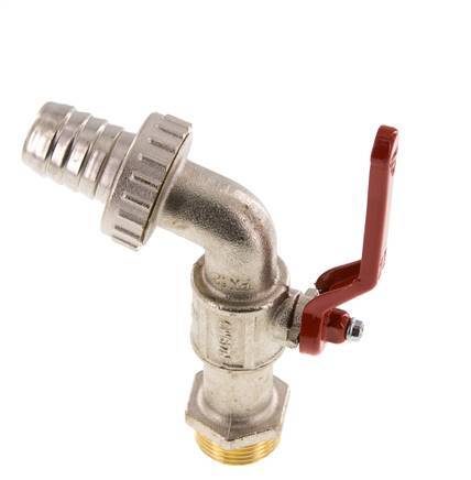 G 1 inch Brass 2-Way Faucet Ball Valve